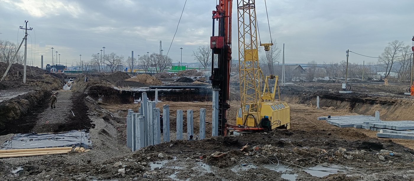 Аренда сваебоя для забивки бетонных свай в Алтае Республике